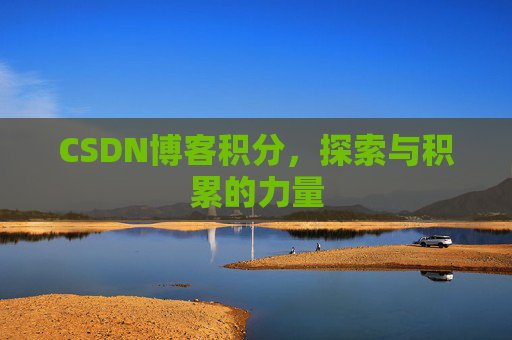 CSDN博客积分，探索与积累的力量